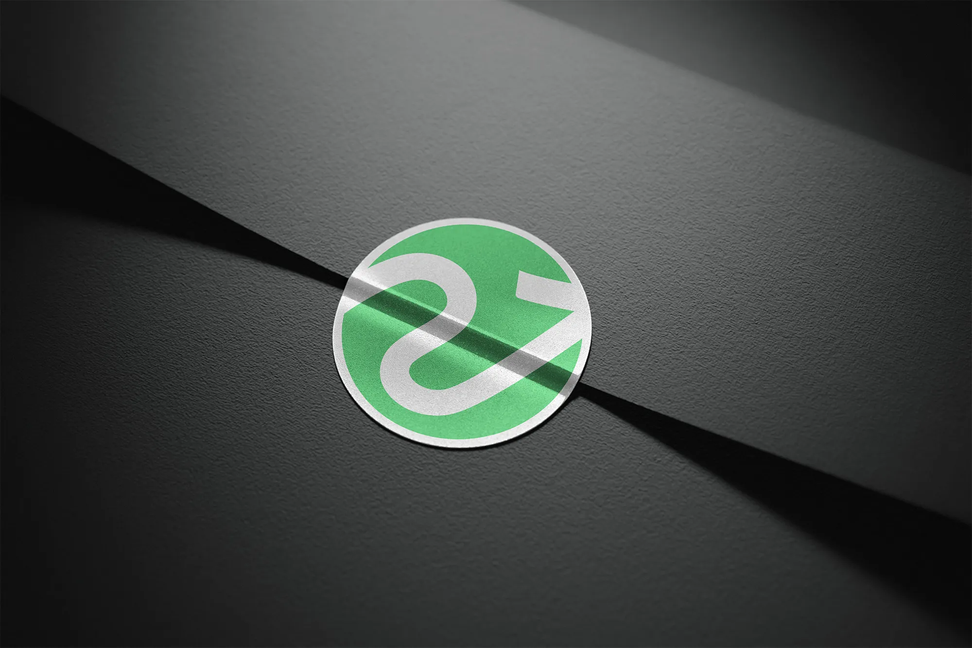 The NoExperienceJobs.io favicon on sticker seal for an envelope